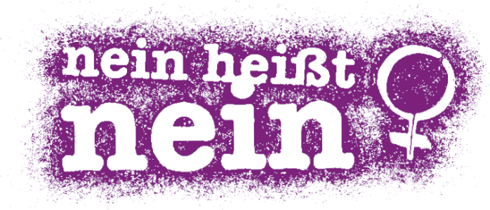 Das Logo der Kampagne "nein heißt nein"